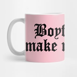 Boyfriends Make Nice Pets Punk Goth Mug